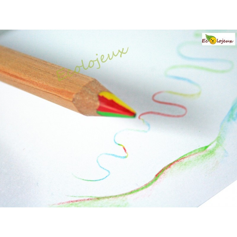 crayon dessin art Lyra super Ferby Crayon mine 4 couleurs Lyra WALDORF STEINER