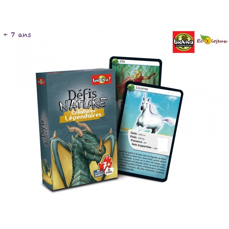 DEFIS NATURE CREATURES LEGENDAIRES bIOVIVA