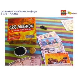 cromagnon jeu bioviva Ambiance Jeu de société adulte made in France Jeu français écologique Rigolo