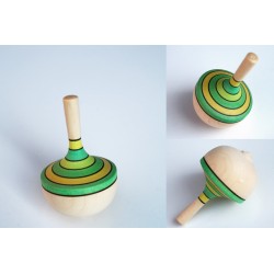 Toupie en bois Danseuse TOUPIES MADER Wooden Spinning Top Mader