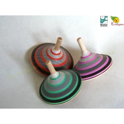 Toupie en bois Lord Grey Mader WOODEN SPINNING TOP TOUPIE BOIS COLLECTIONNEUR