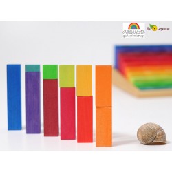 Bâtons à compter en bois Grimms 42100 Mathématique Montessori