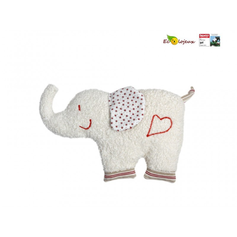 Doudou Bio Eléphant Efie Cadeau naissance naturel bio 887239