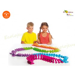 Jeu en bois crèche Erzi Jeu de manipulation Mur Fantômes 42265 Adresse équilibre motricité coordination concentration