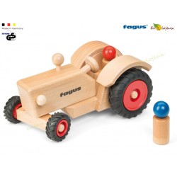 jouet bois fagus Tracteur et remorque foin Jeu naturel durable
