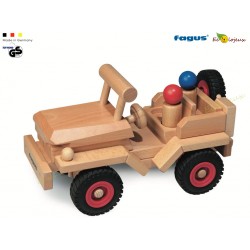 Jouet bois Jeep Fagus