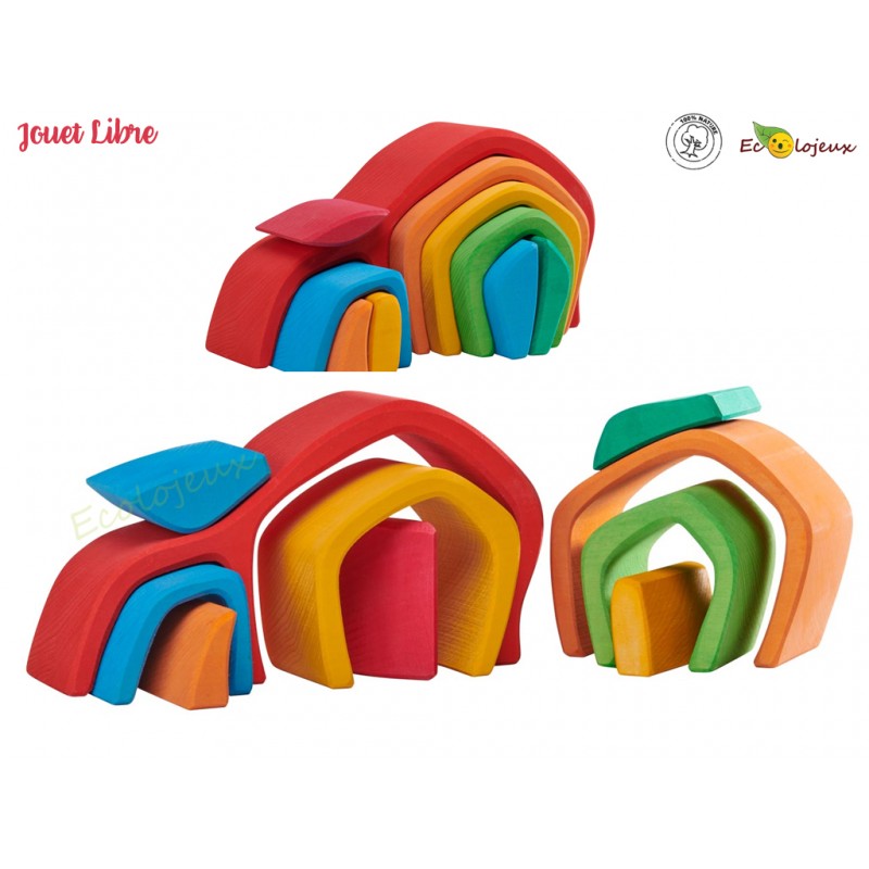 Rouleaux de serpentins x3 - Arc-en-ciel - Jeux et jouets RueDeLaFete -  Avenue des Jeux