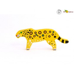 Figurine en bois Leopard