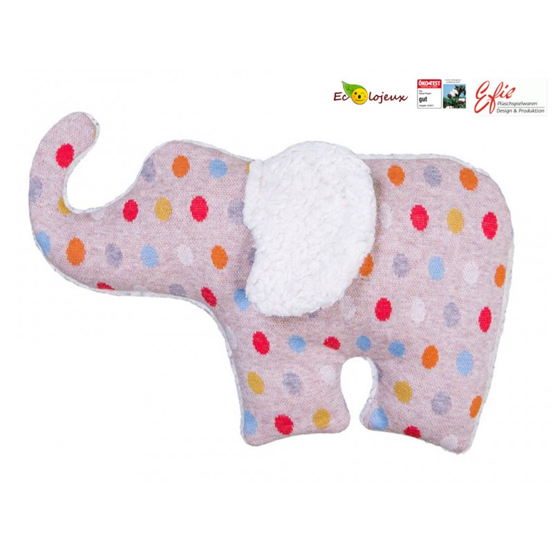 Peluche bio Efie 16249 bouillotte naturelle épautre PELUCHE BIO Efie Cadeau naissance naturel bio bébé