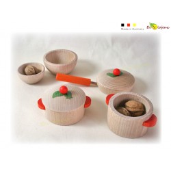 Dinette bois erzi Dinette nature JOUET BOIS naturel écologique durable Jouet Waldorf Ecole Maternelle Montessori