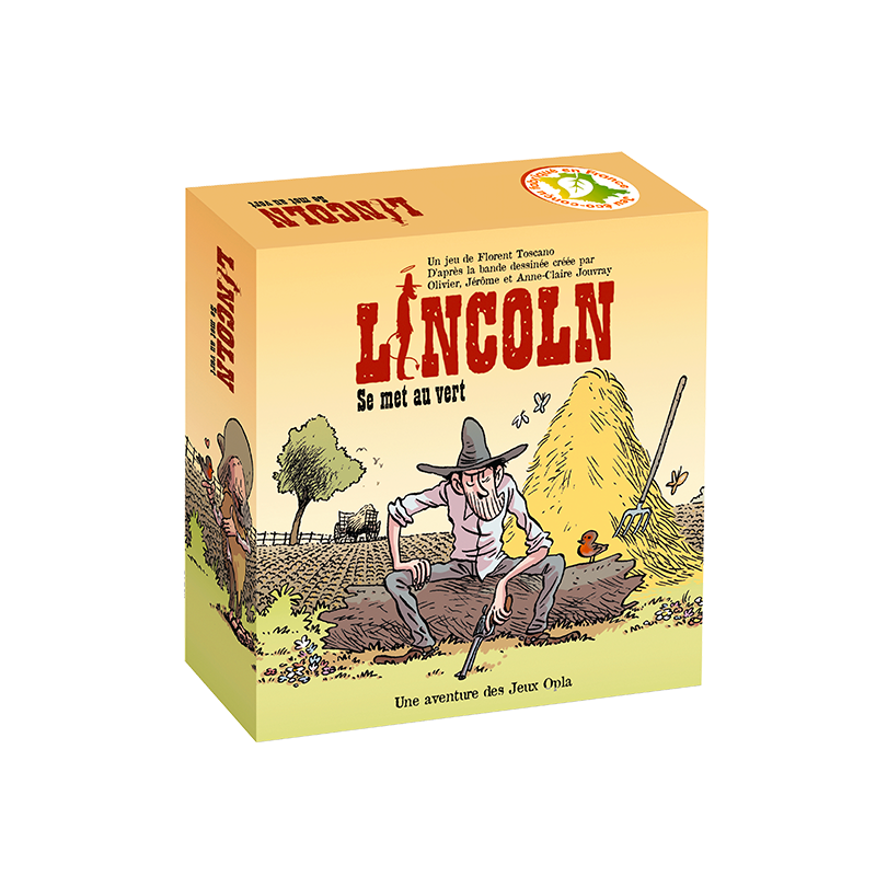 jeu fabrication francaise editions opla Lincoln se met au vert Jeu de rapidité et d'observation