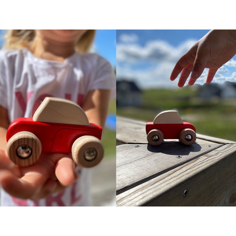 Grande voiture de course Bajo - Jouet en Bois