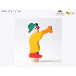 Figurine pour décoration - Clown Grimm's 03830 Couronne anniversaire Waldorf