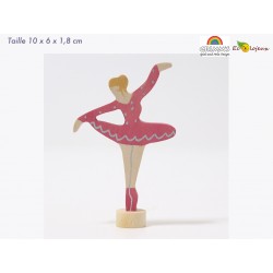 Figurine pour décoration - Danseuse Grimm's 03324 Waldorf Anniversaire Couronne
