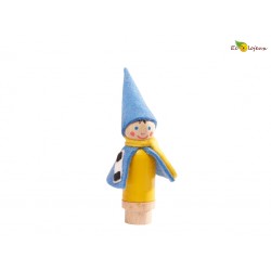 Figurine en bois Lutin - pour décor Anniversaire