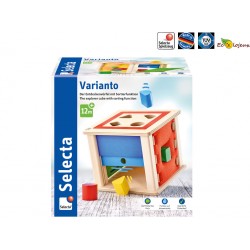 Boîte à formes en bois Varianto de Selecta 62019