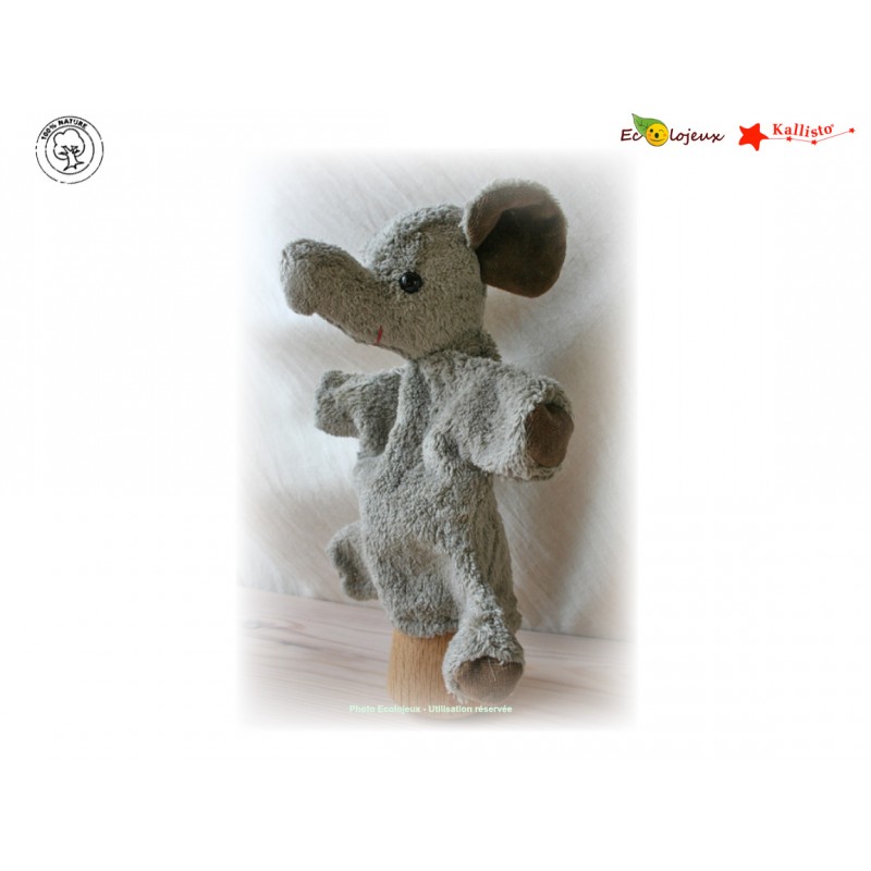 PELUCHE SINGE COTON BIO FAIT MAIN