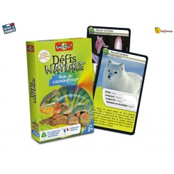 Défis Nature rois du camouflage - Bioviva JEU CARTES NATURE ANIMAUX