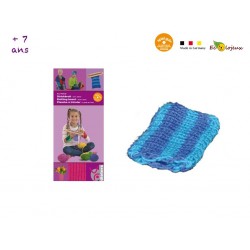 APPRENDRE LE TRICOT ENFANTS Machine à tricoter manuelle en bois JOUET BOIS ECOLO EDUCATIF Activité manuelle WAldorf