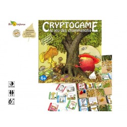 Cryptogame le jeu des Champignons Jeu nature made in france pédagogique champignon Bétula éditions