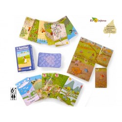 Jeu Nature Betula Exbrayat éditions Jeu 7 familles Civilisations